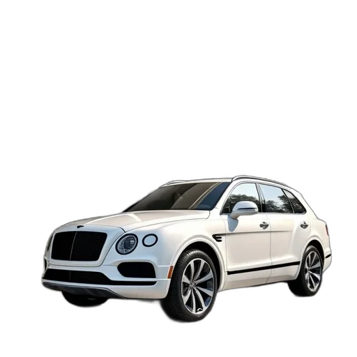 car, 3d render, photorealistic, white transparent PNG cut-out