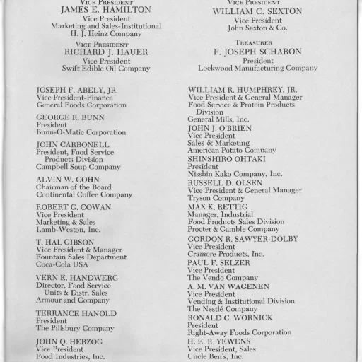 staff, list, names, titles transparent PNG cut-out