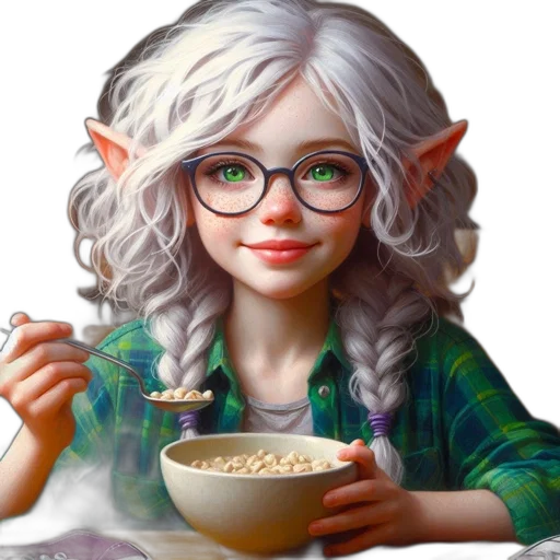 dragon, food, staff, face transparent PNG cut-out