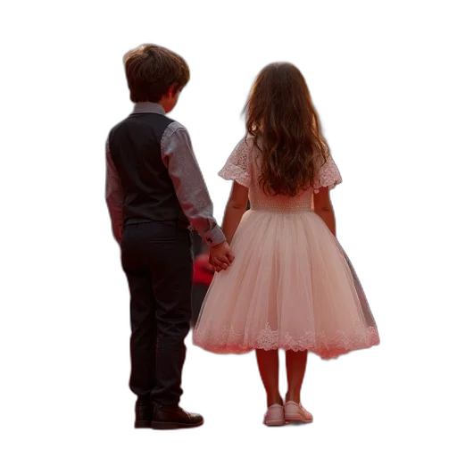 dress, shoes, 3d render, photorealistic transparent PNG cut-out