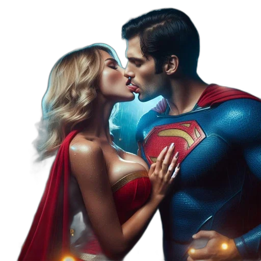 comic book art, concept art, outer space, intimate transparent PNG cut-out
