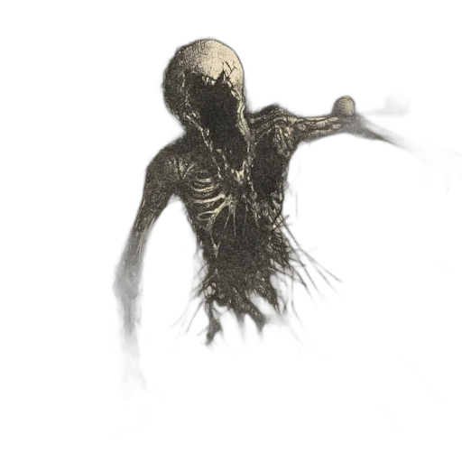 creature, mask, hair, robot transparent PNG cut-out