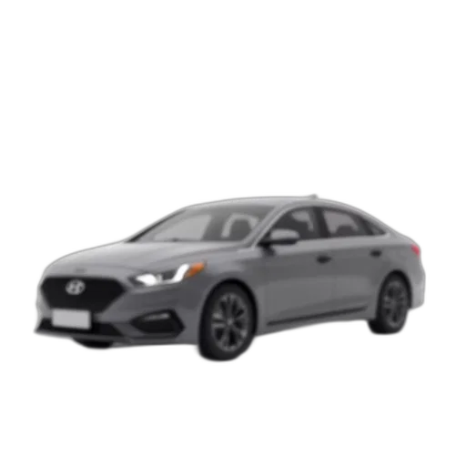 car, 3d render, 2018, hyundai transparent PNG cut-out