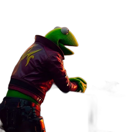 jacket, weapon, hat, mask transparent PNG cut-out