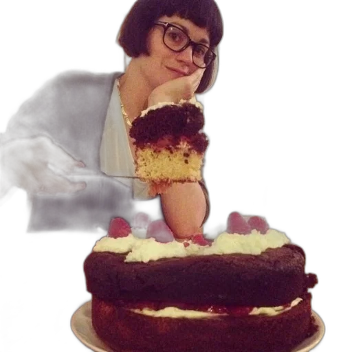 food, staff, photorealistic, woman transparent PNG cut-out