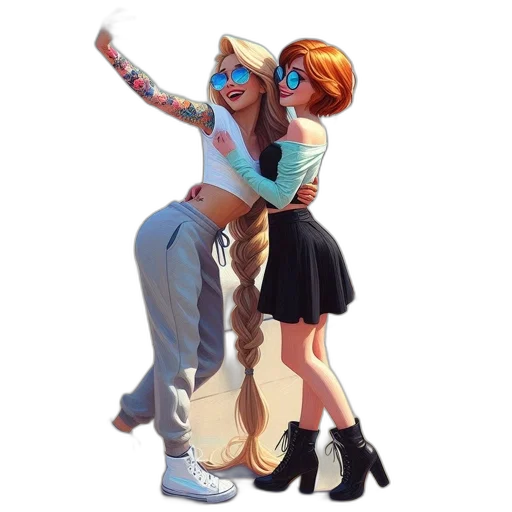 concept art, cartoon, pixel art, photorealistic transparent PNG cut-out
