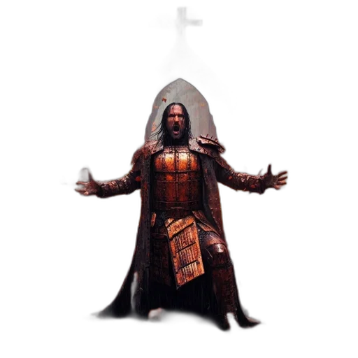 sword, weapon, robot, staff transparent PNG cut-out