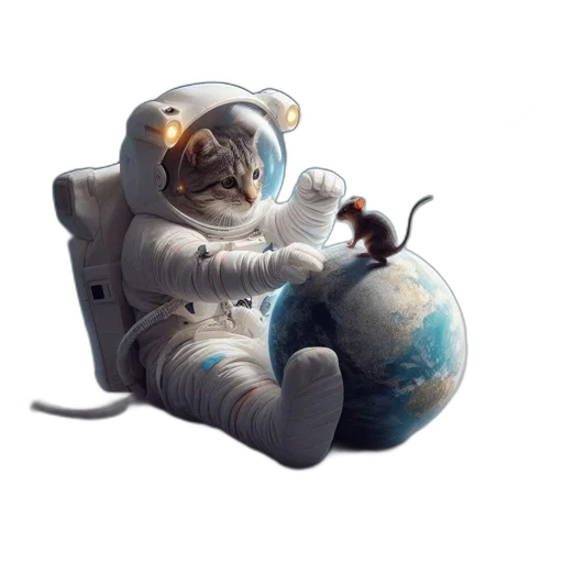 robot, staff, animal, creature transparent PNG cut-out