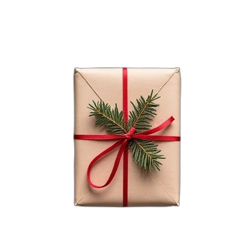 photorealistic, diy, christmas, gift transparent PNG cut-out