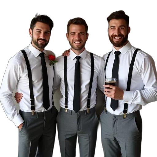 staff, dress, jacket, face transparent PNG cut-out