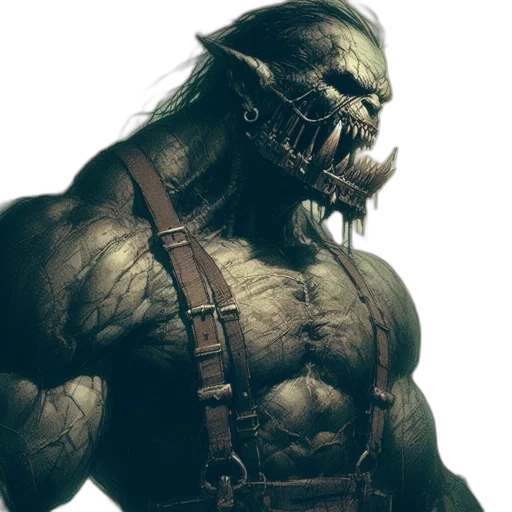 mask, creature, face, concept art transparent PNG cut-out