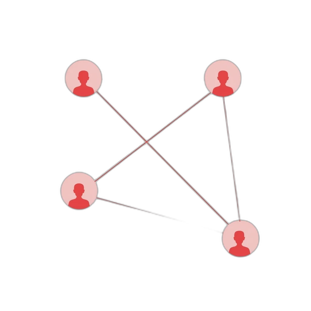 staff, crown, red, stylized transparent PNG cut-out
