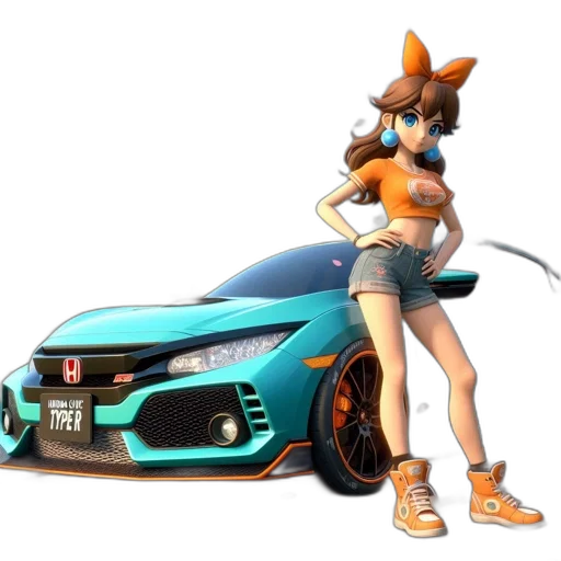 car, weapon, concept art, 3d render transparent PNG cut-out