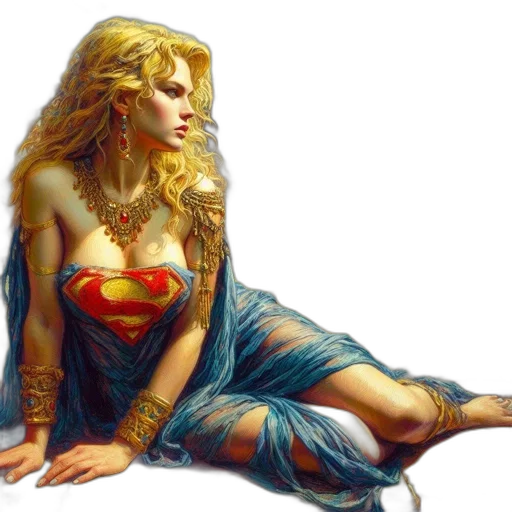 comic book art, fantasy art, concept art, oil painting transparent PNG cut-out