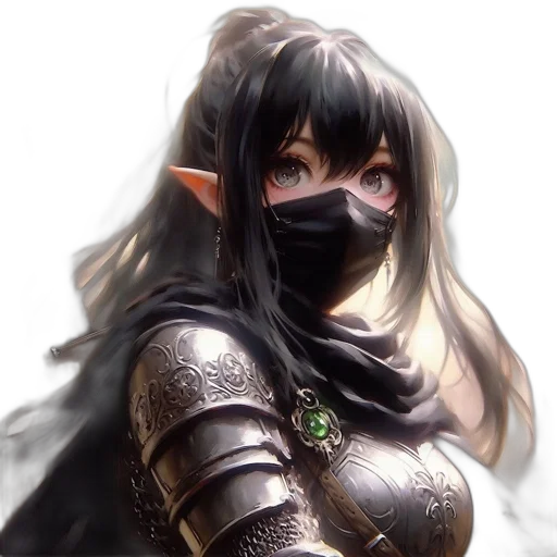 mask, face, sword, dragon transparent PNG cut-out
