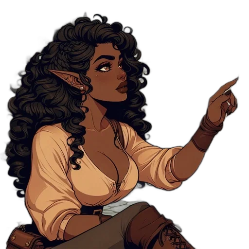 concept art, fantasy art, comic book art, pixel art transparent PNG cut-out