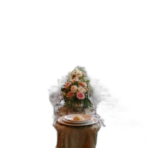 bottle, crown, dress, flower transparent PNG cut-out