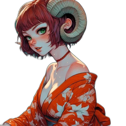dress, mask, flower, staff transparent PNG cut-out