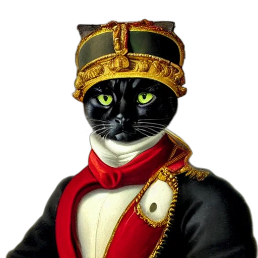 staff, hat, crown, animal transparent PNG cut-out