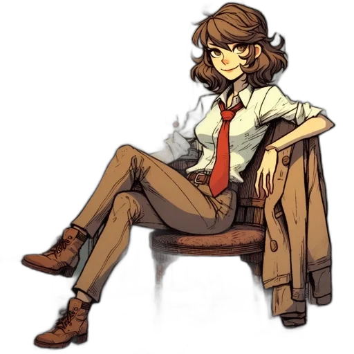 staff, jacket, furniture, pixel art transparent PNG cut-out