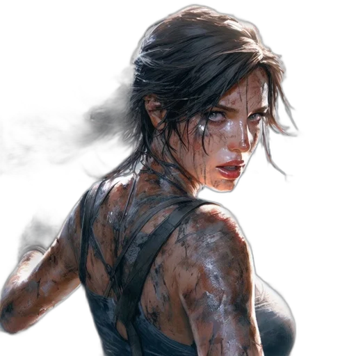 concept art, photorealistic, comic book art, fantasy art transparent PNG cut-out