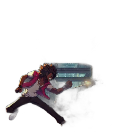 weapon, sword, jacket, concept art transparent PNG cut-out