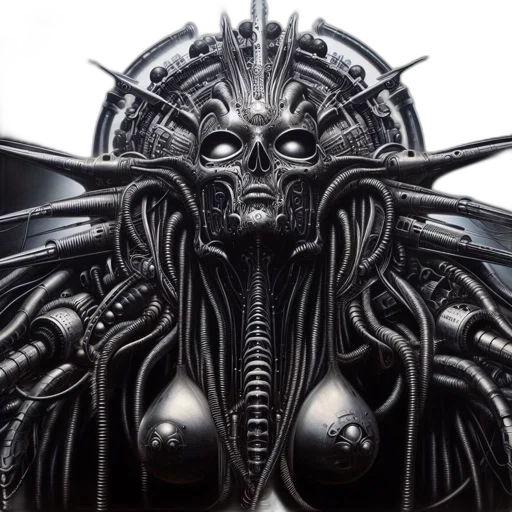mask, creature, concept art, artistic transparent PNG cut-out