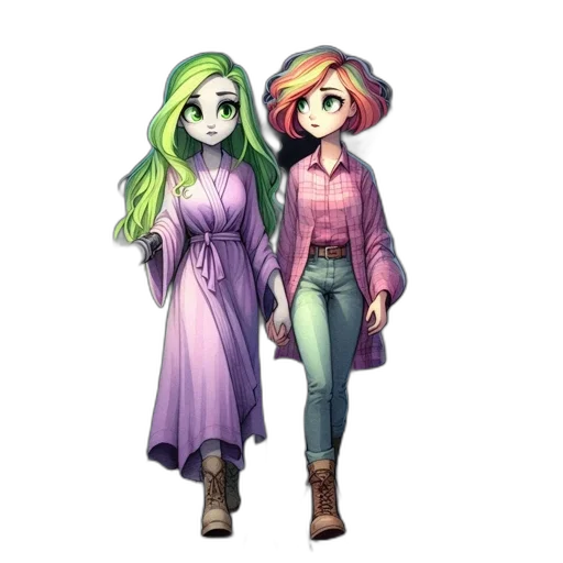 dress, staff, concept art, pixel art transparent PNG cut-out