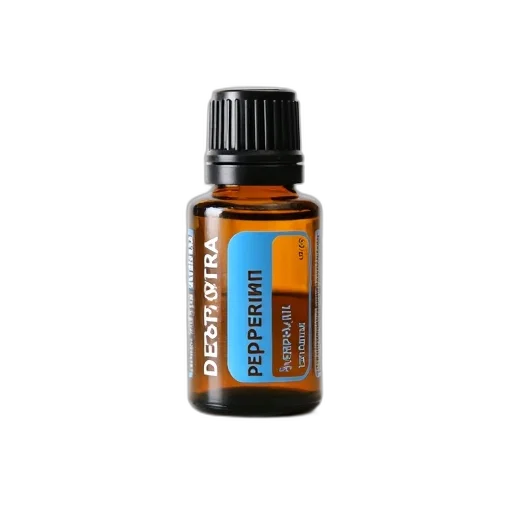 bottle, doterra, peppermin, oil transparent PNG cut-out