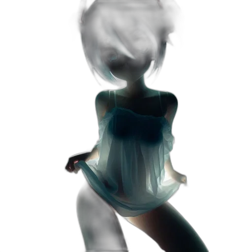 dress, mask, creature, robot transparent PNG cut-out