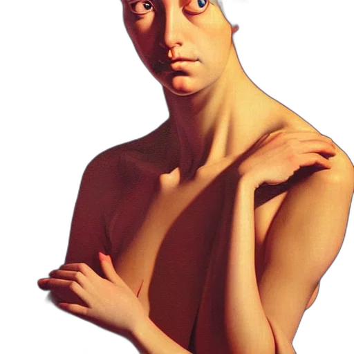 face, mask, creature, robot transparent PNG cut-out