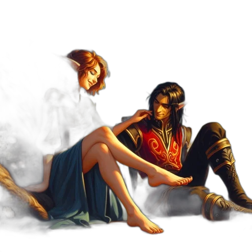 fantasy art, concept art, pixel art, comic book art transparent PNG cut-out