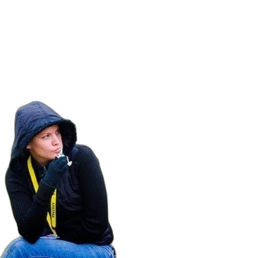 jacket, staff, face, umbrella transparent PNG cut-out