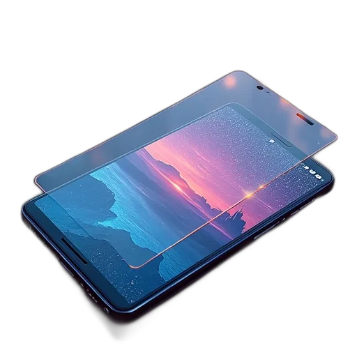 vaporwave, cyberpunk, 3d render, sunset transparent PNG cut-out