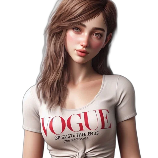 face, dress, photorealistic, concept art transparent PNG cut-out