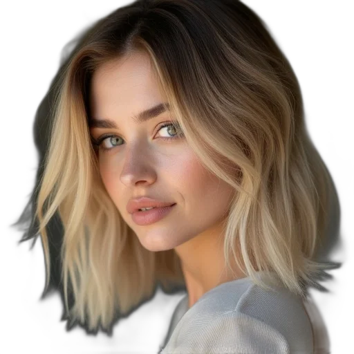 hair, face, crown, jewelry transparent PNG cut-out
