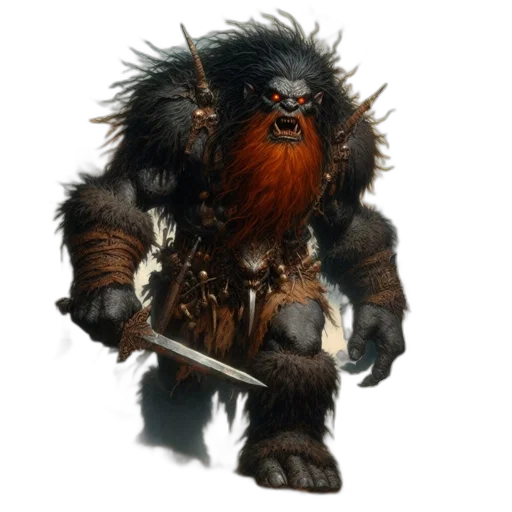 staff, creature, animal, concept art transparent PNG cut-out