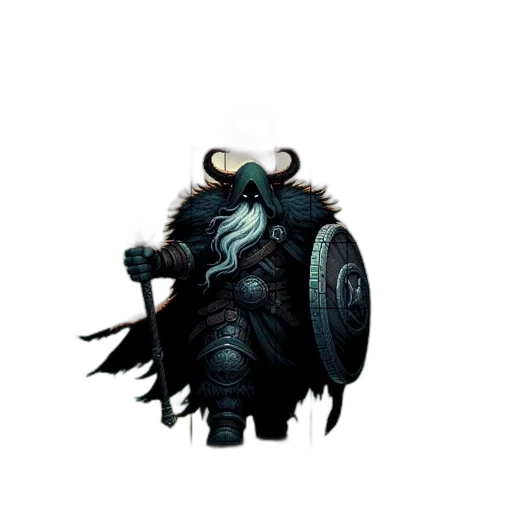 creature, dragon, mask, staff transparent PNG cut-out