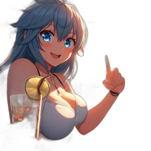 weapon, dress, robot, staff transparent PNG cut-out