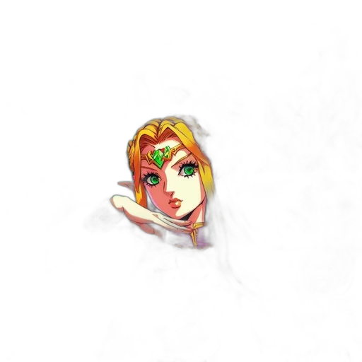 crown, face, mask, staff transparent PNG cut-out
