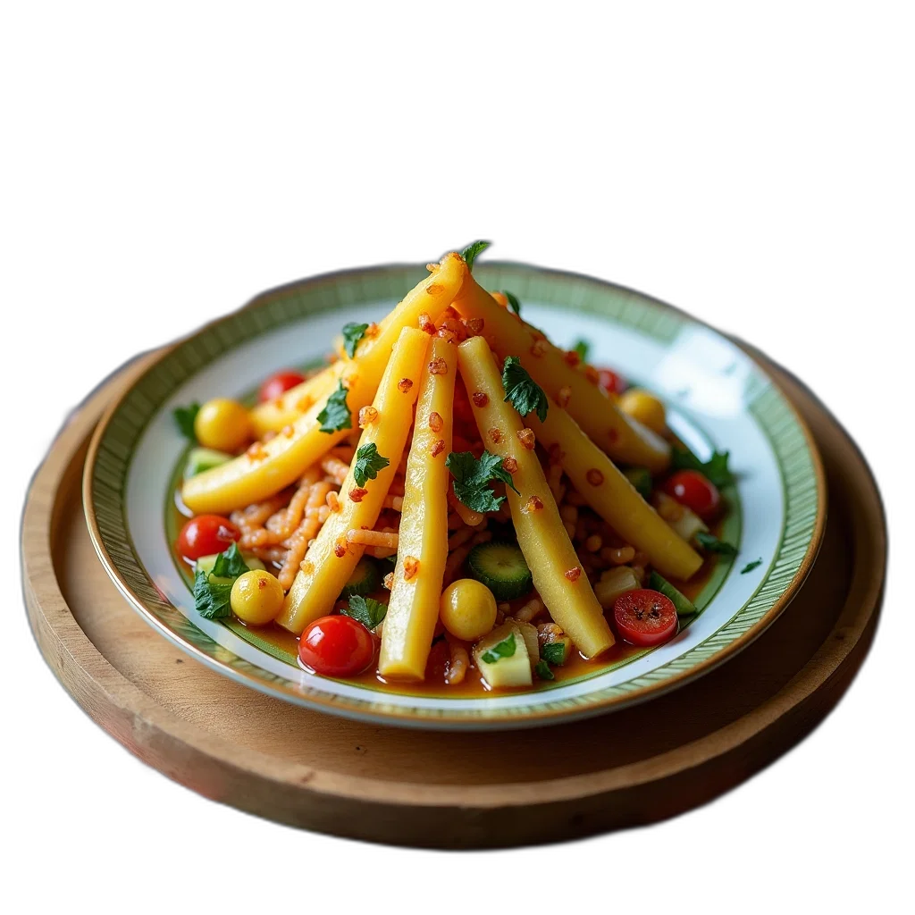 food, crown, 3d render, plate transparent PNG cut-out