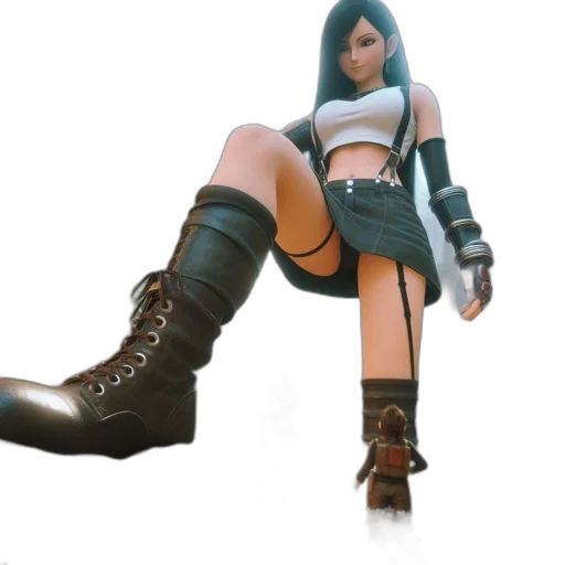 3d render, concept art, fantasy art, photorealistic transparent PNG cut-out