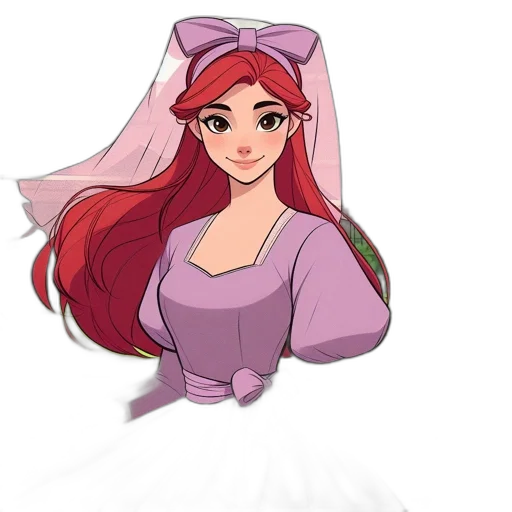 dress, crown, staff, fantasy art transparent PNG cut-out