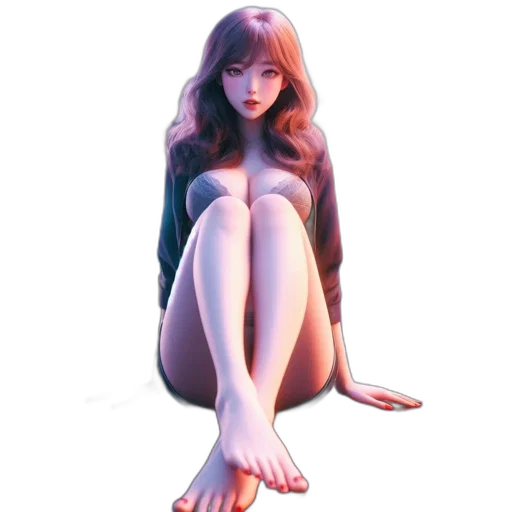 dress, creature, face, concept art transparent PNG cut-out