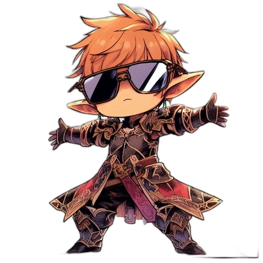 weapon, staff, sword, jacket transparent PNG cut-out