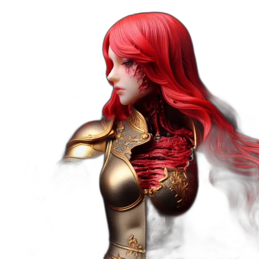 fantasy art, concept art, 3d render, photorealistic transparent PNG cut-out