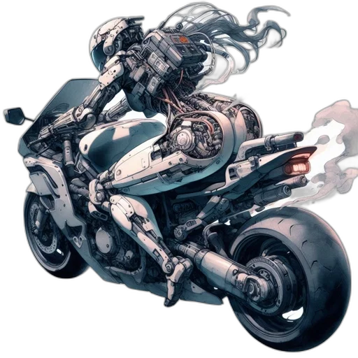 robot, car, weapon, concept art transparent PNG cut-out