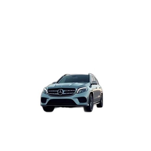 car, photorealistic, 3d render, silver transparent PNG cut-out