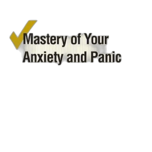 mastery, anxiety, panic, workbook transparent PNG cut-out