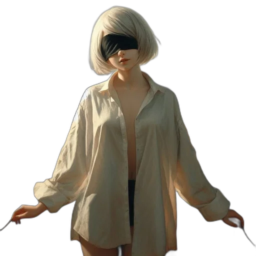 jacket, mask, staff, dress transparent PNG cut-out